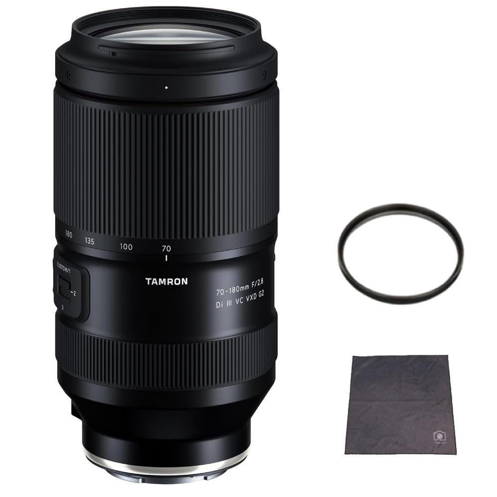 TAMRON 70-180mm F/2.8 G2 A065　保護フィルター付き Amazon.co.jp: タムロン 70-180mm F/2.8 Di III VC VXD G2